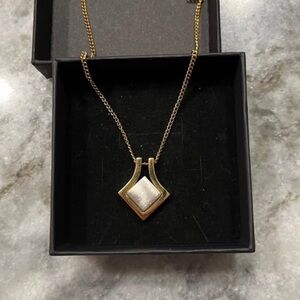 Trifari necklace, gold tone